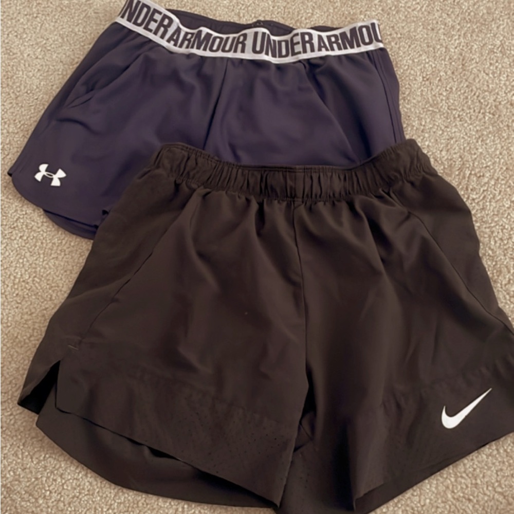 Nike & under armor shorts bundle!